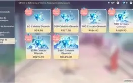 AR 43 Ganyu / Zhongli / Qiqi e Banner Garantido!!