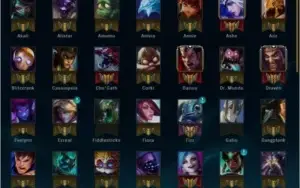 Gold IV - 73 Champions, 13 Skins e 3pgs de runa.
