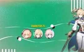 Yoimiya + Kokomi + Jean AR 38