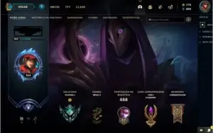 Conta League of Legends 900 skins + Conta Valorant