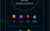 Conta League of Legends 900 skins + Conta Valorant