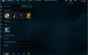 Conta League of Legends UNRANKED Otimas skins