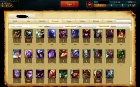 CONTA PLATINA 4, 89 CHAMPS, 33 SKINS COM SENTINELA HEXTEC