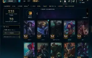 Prata 3 com 65 Champs e 42 Skins