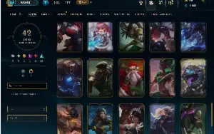 Prata 3 com 65 Champs e 42 Skins