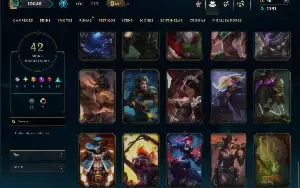 Prata 3 com 65 Champs e 42 Skins