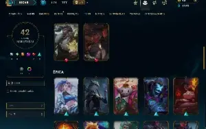 Prata 3 com 65 Champs e 42 Skins