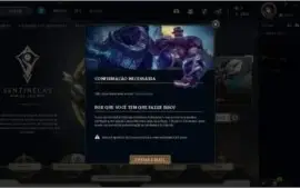 Conta league of legends platina 4 Sem email confirmado