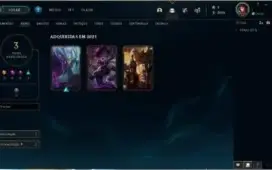 Conta league of legends platina 4 Sem email confirmado