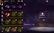 Conta de FF gemada com várias incubadoras e skins