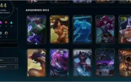 CONTA LVL 93 ELO G2 BORDA PLATINA 2