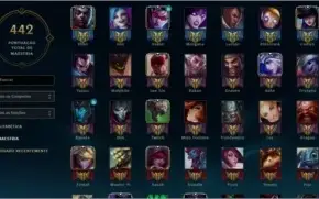 CONTA LVL 93 ELO G2 BORDA PLATINA 2