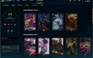 CONTA LVL 93 ELO G2 BORDA PLATINA 2