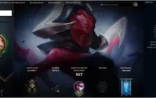 Conta ouro 1 , 83 skins e quase todos os champions