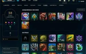 Conta FERRO 4 - LOL (league of legends) ELOMOON