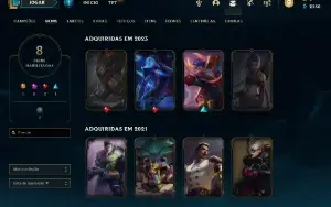 Conta Lol Mestre - Mmr Gm/Challenger