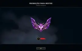 Conta Lol Mestre - Mmr Gm/Challenger