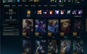 Esmeralda 4 com 26 Champs e 1 Skin