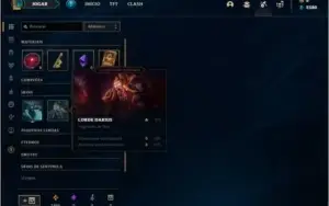 Conta ouro 1 com 3 skins e 28 champs