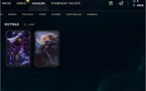 conta lol level 30 unranked