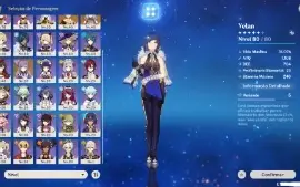 Ar49 Ayaka bis, Shenhe, Yelan, Nahida, Keqing, barato