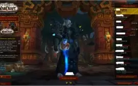 conta shadowlands com torre dos magos druida tank e outras..