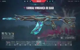 Conta Valorant Ouro 2 com Vandal Gaia e Butterfly RGX