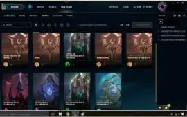 CONTA LOL LVL30 UNRANKED 71CAMPÕES 26SKINS