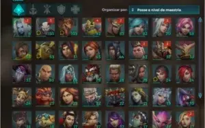 Venda de conta com titulo e bordas de GM, level 700+