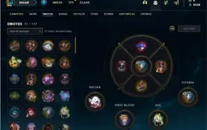 Conta prata 3 com 40 Champs e 15 Skins