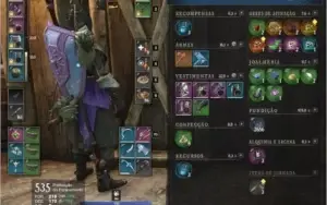 CONTA NEW WORLD LEVEL 60 - 535 GS - ARCO/ICE/FIRE LEVEL 20