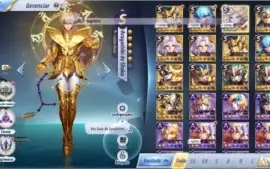 SAINT SEIYA AWAKENING - COM GEMAS AVANÇADAS E LIVROS
