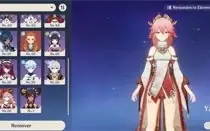 AR 45 Yae Miko + Eula + Keqing C2 + Amos + Atlas + Gemas