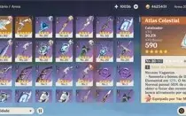 AR 45 Yae Miko + Eula + Keqing C2 + Amos + Atlas + Gemas