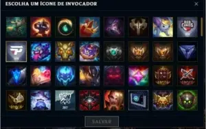 Conta Ouro 5 com borda prata mas 112 skins