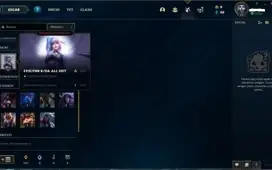 CONTA LOL PLATINA 4 COM JAX CONQUISTADOR