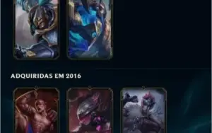 ACC UNRANKED VÁRIAS SKINS