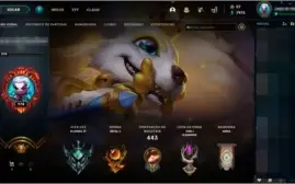 CONTA LOL COM 479 SKINS