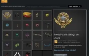 Conta Steam 5 anos para fazer de main.