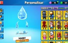 Conta Stumble guys com todos os futuros Passes liberados.