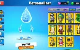 Conta Stumble guys com todos os futuros Passes liberados.