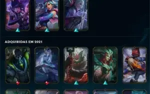 Conta LoL lvl 112