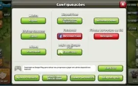 CONTA CLASH OF CLANS CV9 80% FULL
