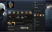 Conta Steam 6 anos de serviço com 6 medalhas no CSGO.