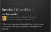 Conta Steam 6 anos de serviço com 6 medalhas no CSGO.
