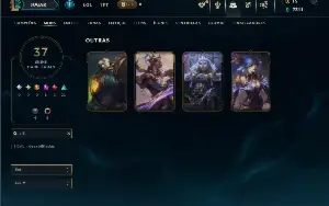 Bronze 2 com 95 Champs e 37 Skins ( MONO ADC )