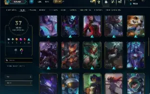 Bronze 2 com 95 Champs e 37 Skins ( MONO ADC )