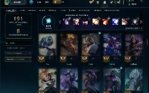 Bronze 2 com 95 Champs e 37 Skins ( MONO ADC )