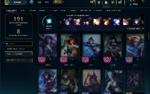 Bronze 2 com 95 Champs e 37 Skins ( MONO ADC )