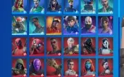 Conta Fortnite com mais de 200 skins tryhard
